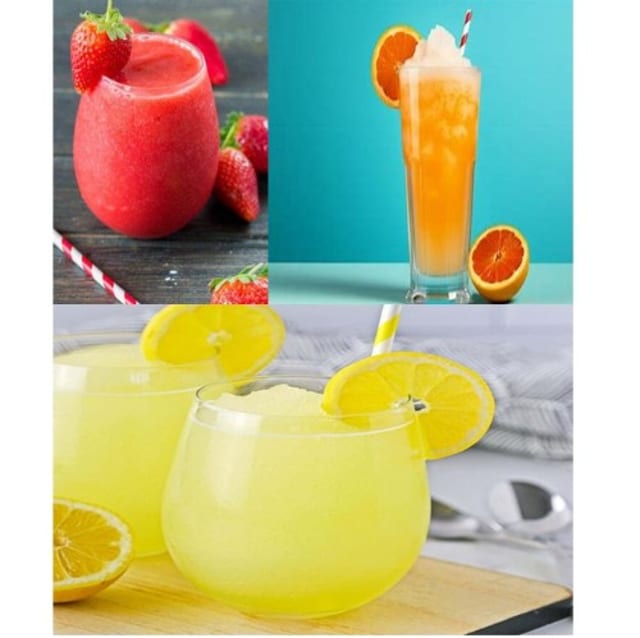 Homemade slushy.