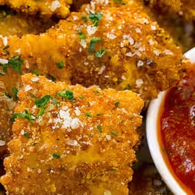 Deep Fried Ravioli.