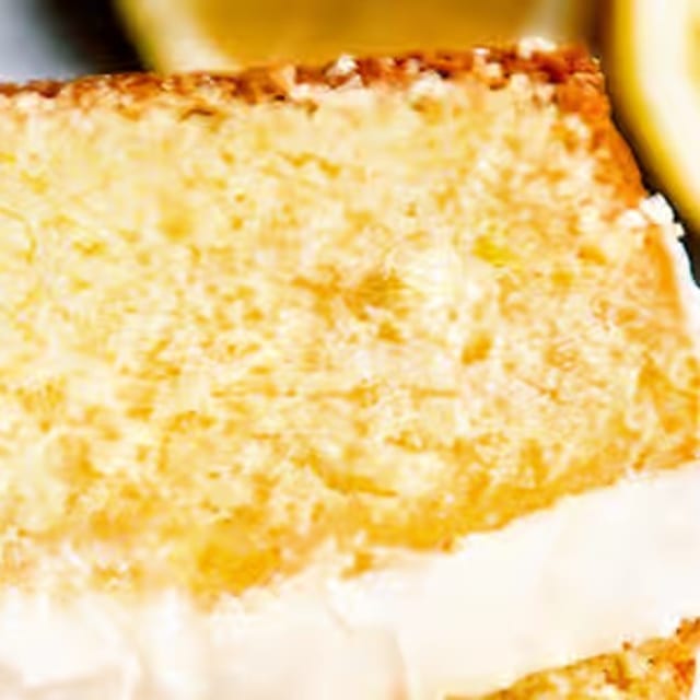 Lemon Pound Cake.